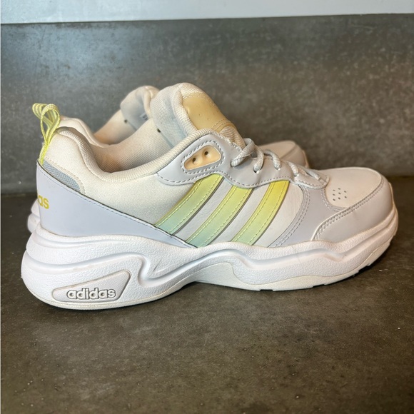 Adidas Neo Strutter Marathon Running Shoes Vibrant Yellow Size Women’s 7 - Picture 3 of 12